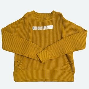 Duluth Heavy Yellow Sweater NWT